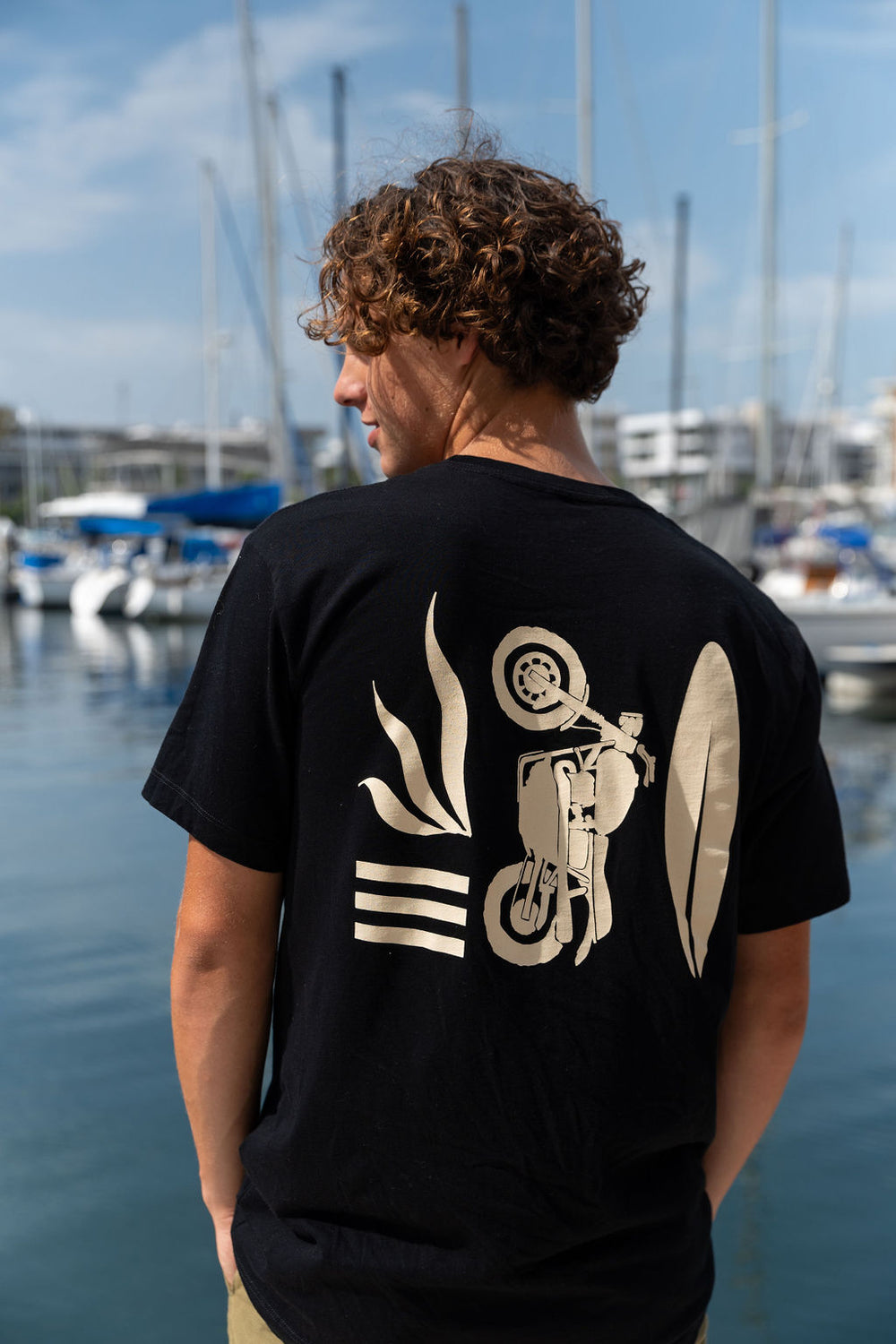 Moto Surf Tee jetsam